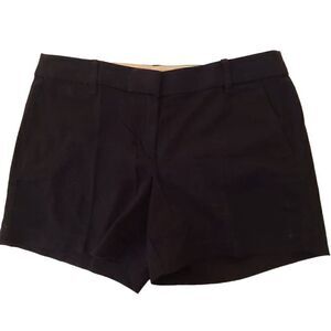 J Crew Womens Navy Blue City Fit Cotton Shorts Size 8